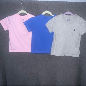 Set of Toddler boys Polo shirts